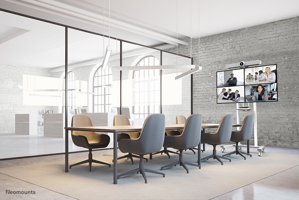 Neomounts by Newstar motorised floor stand